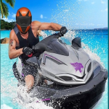 Jetsky Power Boat Water Racing Stunts Game img