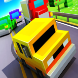 Blocky Highway: Traffic Racing -race img